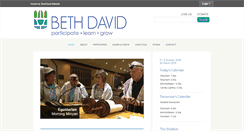 Desktop Screenshot of bethdavid.com